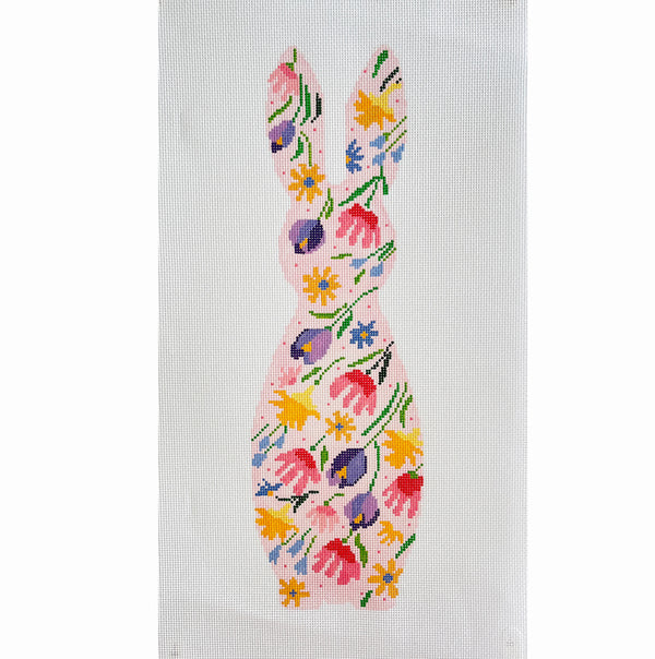 24-345 Bunny - tulips and jonquils - TS