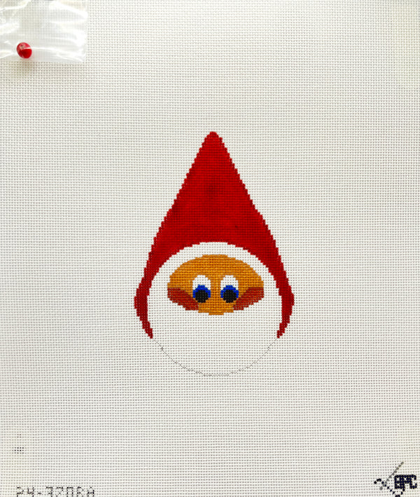 24-370RA Santa Face with Bead Nose - TS