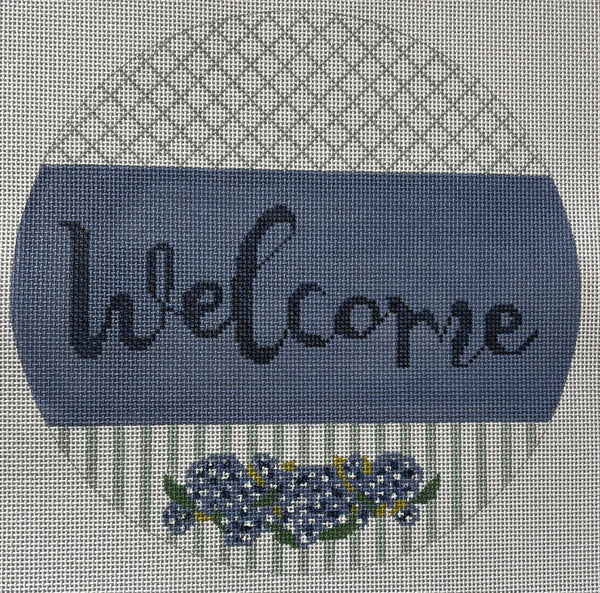 SV-S010 Hydrangea Welcome Sign - MKT3