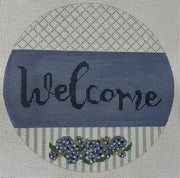 SV-S010 Hydrangea Welcome Sign - MKT3