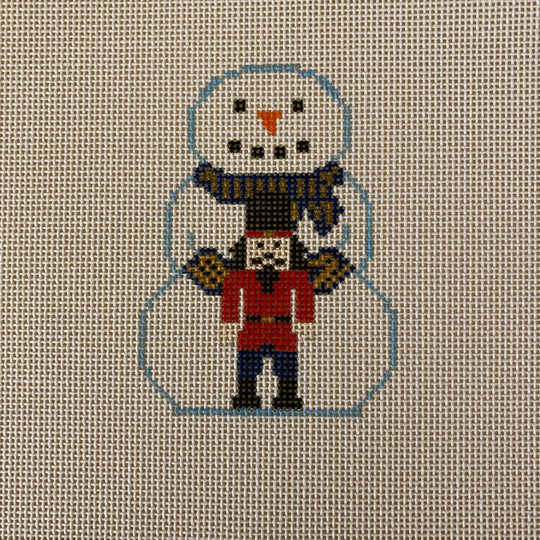 KCD1412 Snowman with Nutcracker