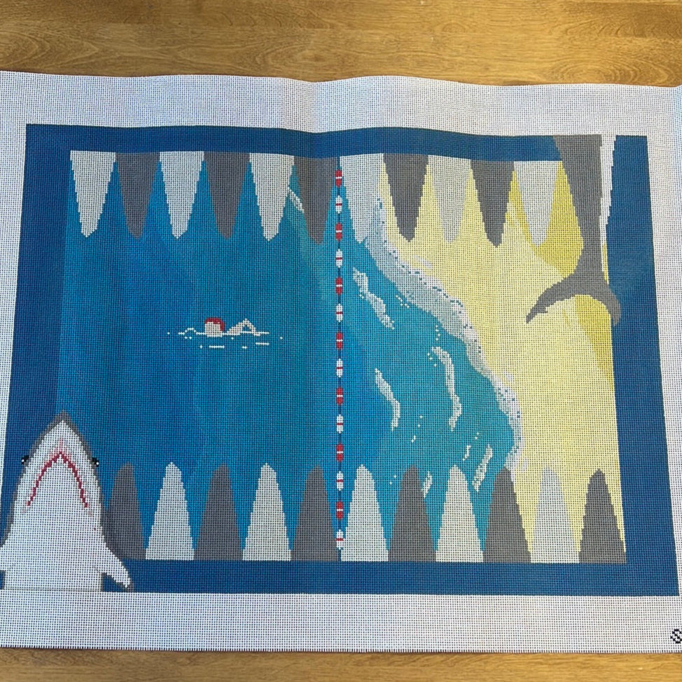 MS18 Jaws Backgammon Board - TS