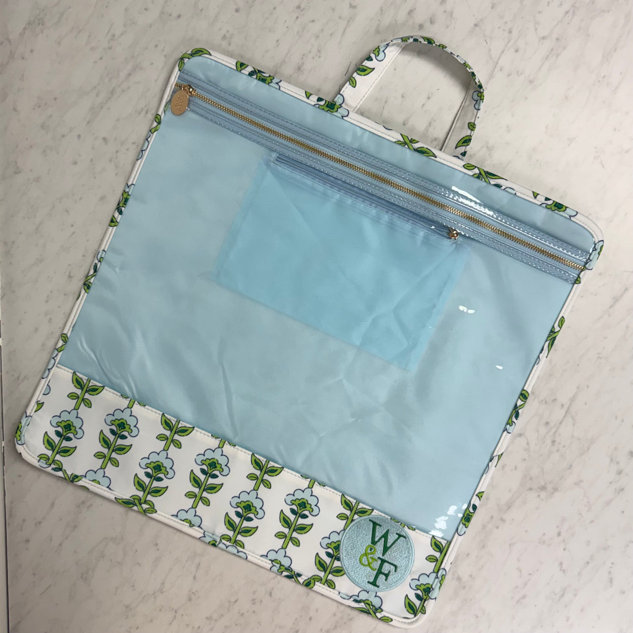 Custom Exclusive Block Print W&F Project Bag Set of 2