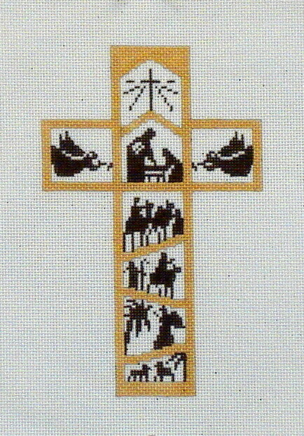 JS25 Nativity Cross