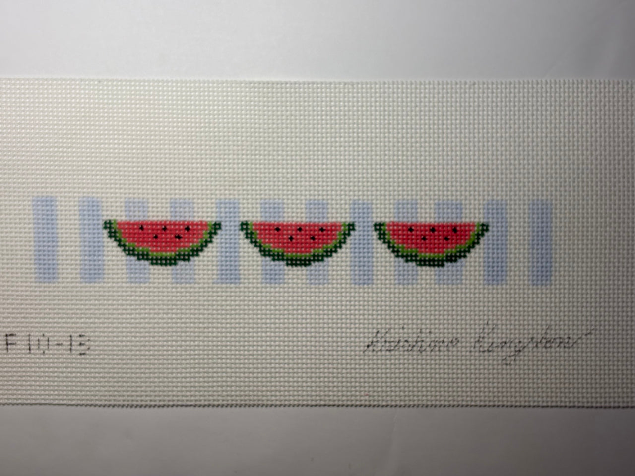 KKF10-13 Watermelons on Blue Fob - MKT3