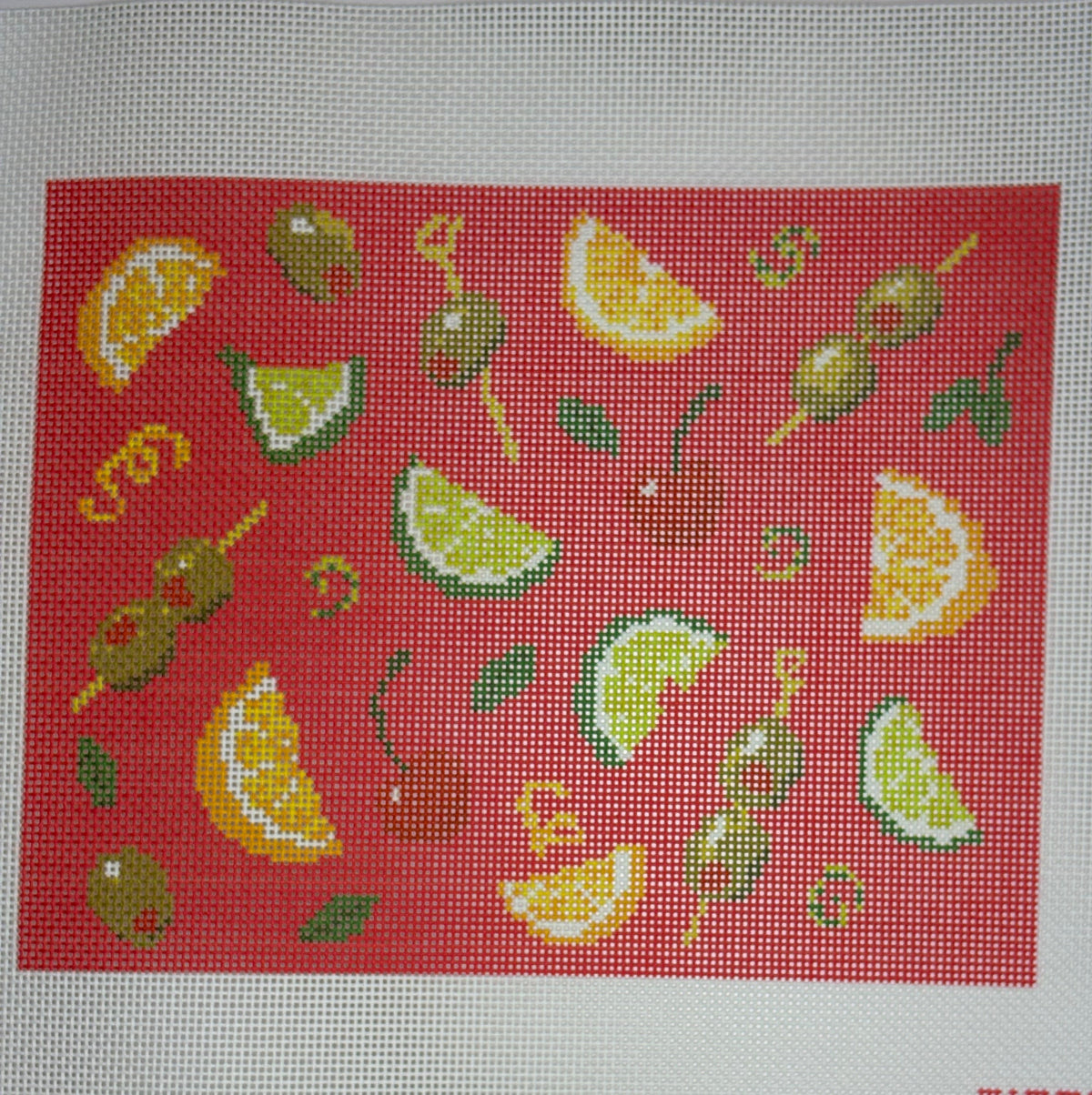 Cocktail Garnish Canvas - MKT2