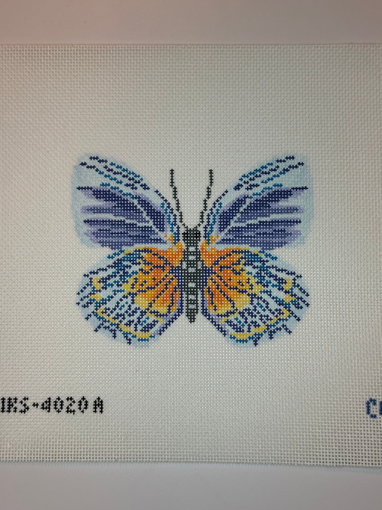 IKS4020A Butterfly Ornament - Blue Autumn - MKT