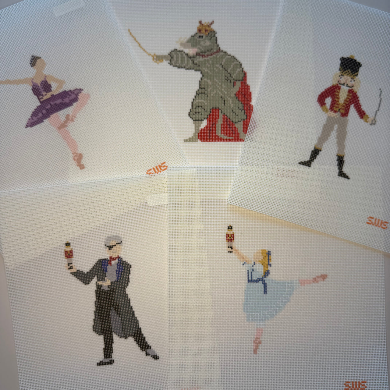 Nutcracker Set (Clara, Drosselmeyer, Nutcracker, Mouse King, Sugarplum Fairy)