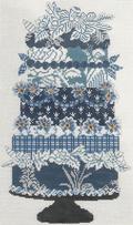 LR 3019 BLUE/WHITE CAKE - TS