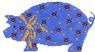 LR 369 BLUE PIG - TS