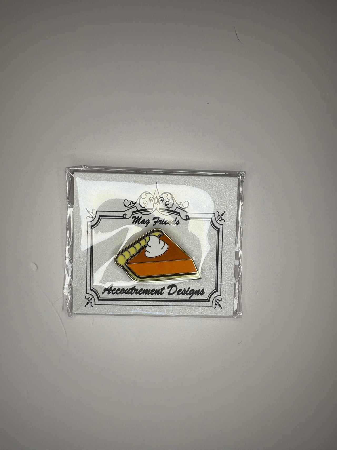 Slice of Pumpkin Pie Needleminder Mag Friend