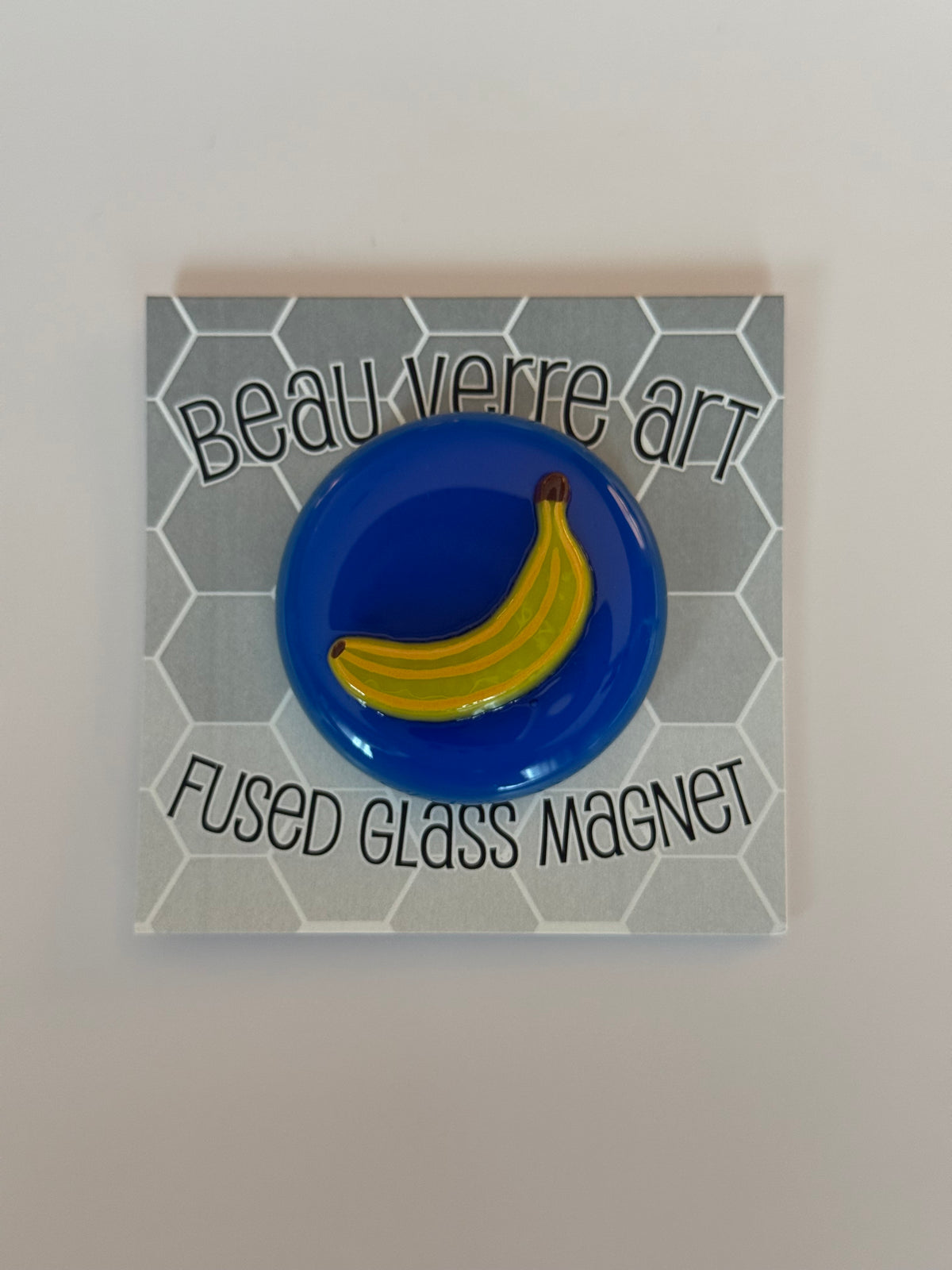 Banana Fused Glass Needleminder - MKT