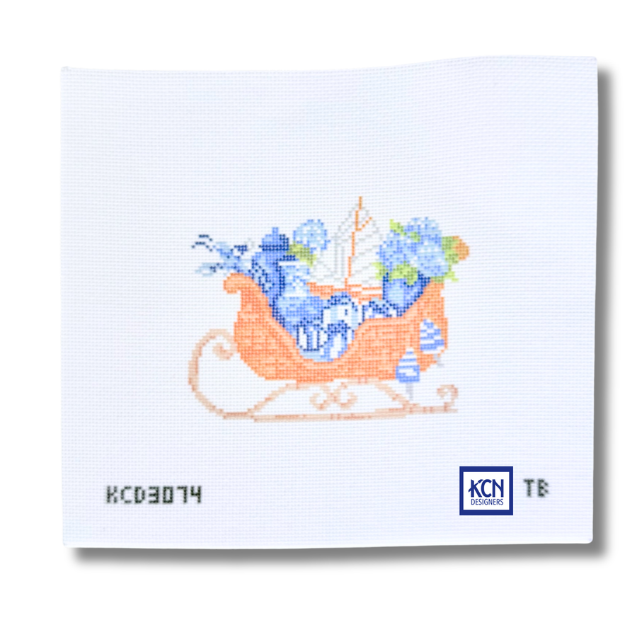 KCD3074 New England Christmas Sleigh
