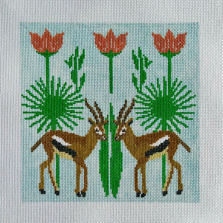 KCD4494 Antelope with Palms - TS