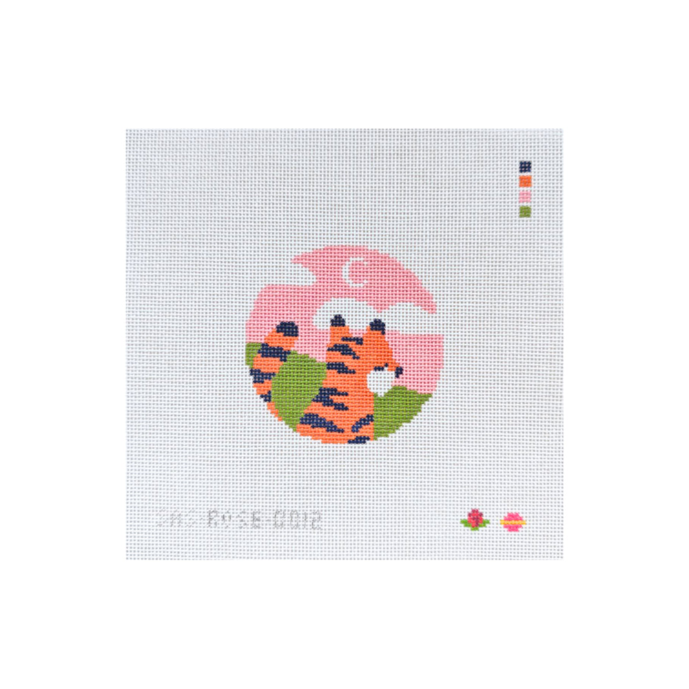 ROSE-012 Sitting Tiger Round - MKT2