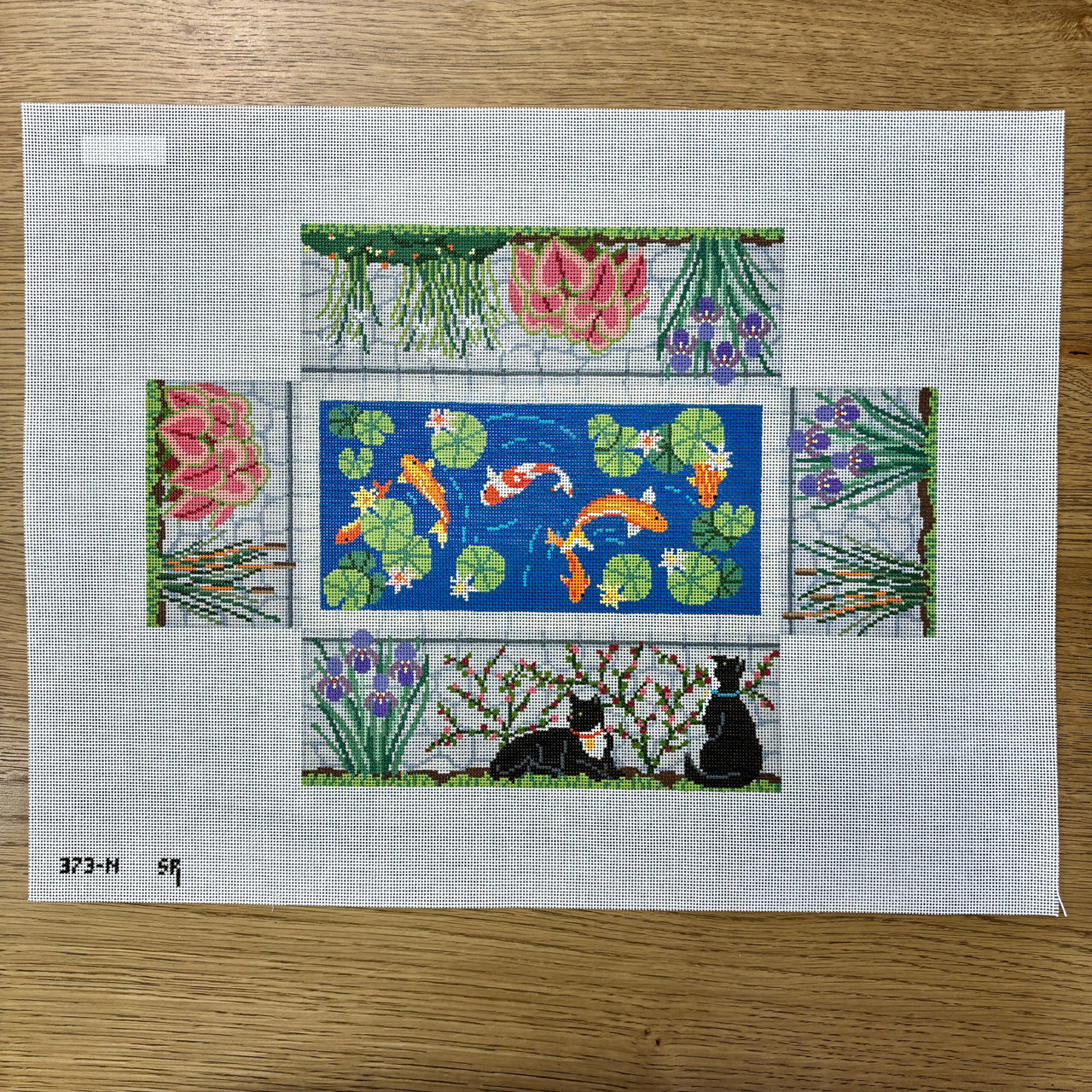 SR0373 Koi Pond, Brick Cover - 18 mesh - TS