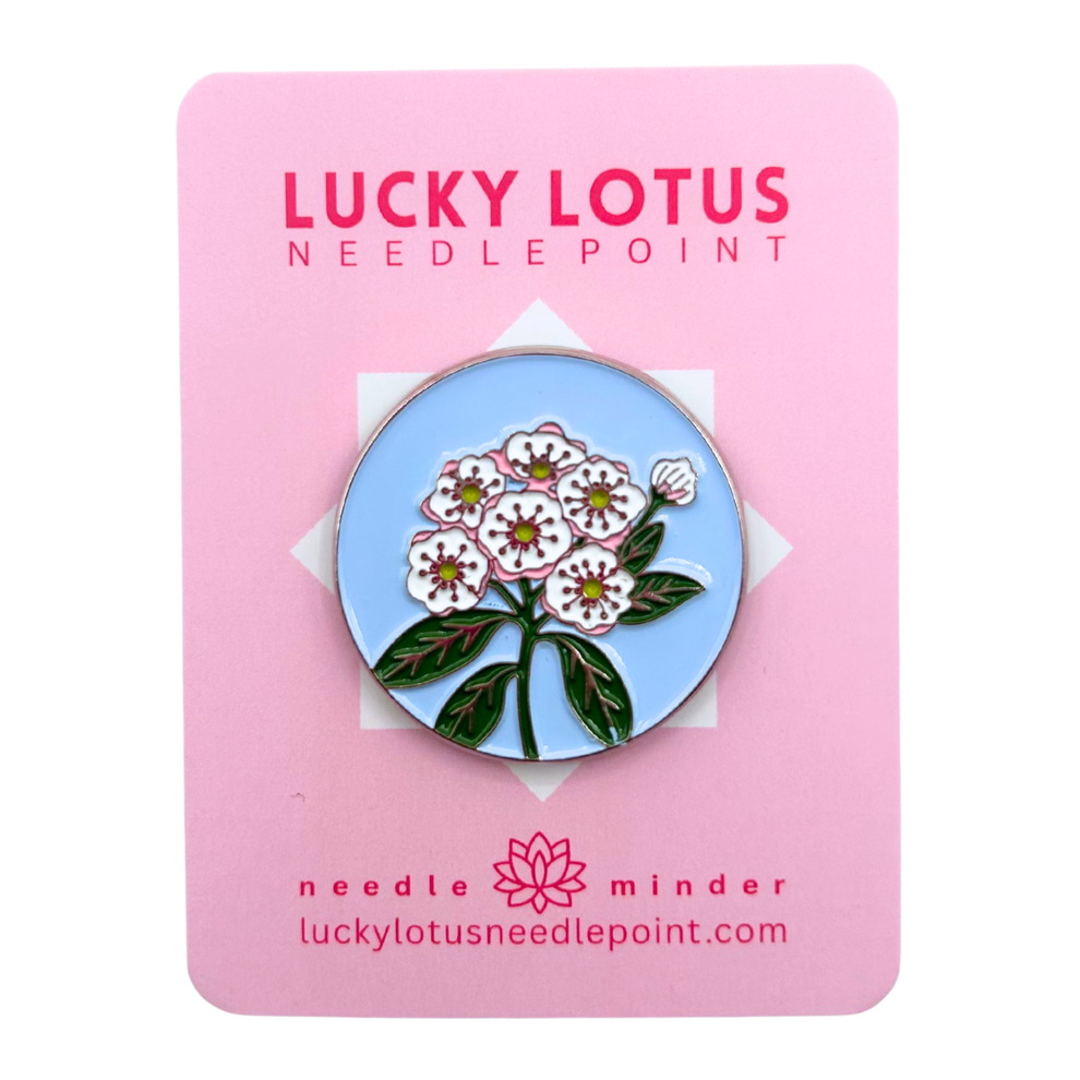***PREORDER***LLN-NM-016 Mountain Laurel CT PA Needleminder - SE