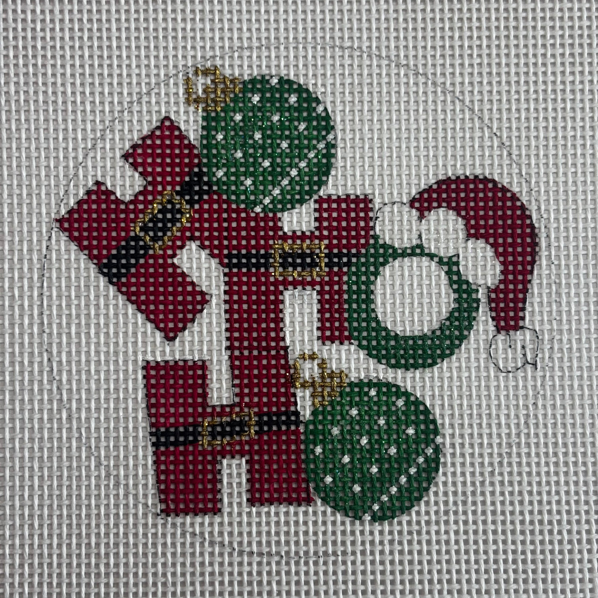 X374 Ho Ho Ho Ornaments - MKT