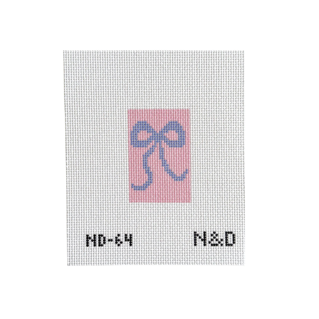 Pink and Purple Bow Luggage Tag Insert