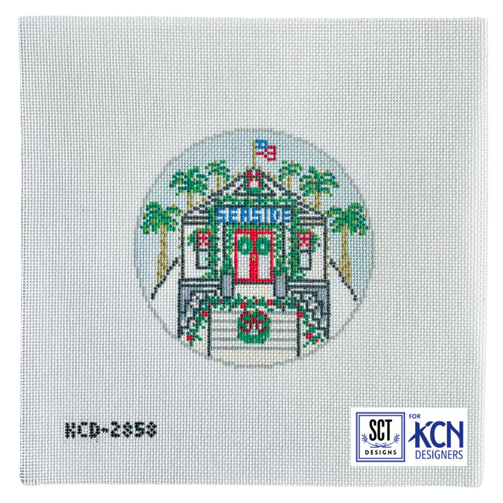 KCD2858 Seaside Christmas Post Office