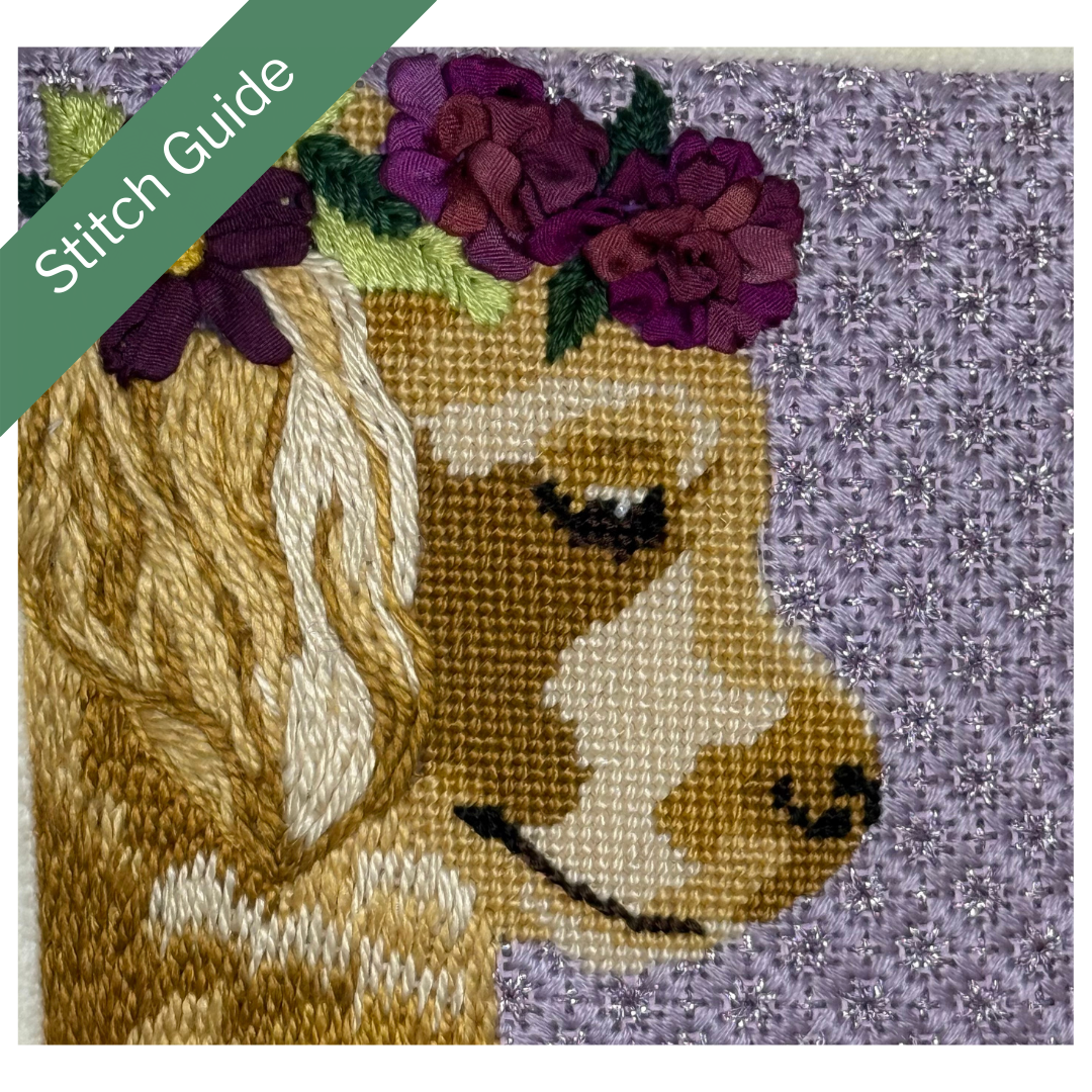 Golden Retriever Canvas + Stitch Guide by Melissa MacLeod