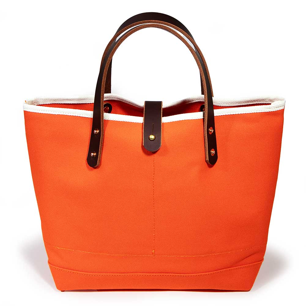 Canvas All Day Mini Tote- Flame
