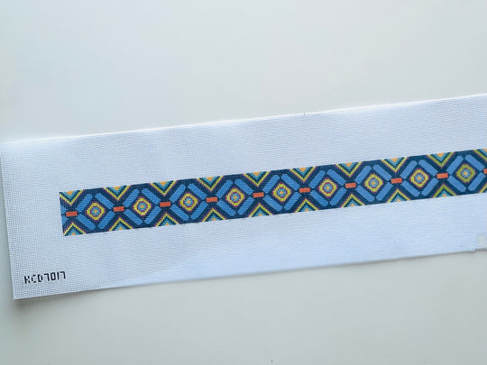 KCD7017 Purple Geometric Belt