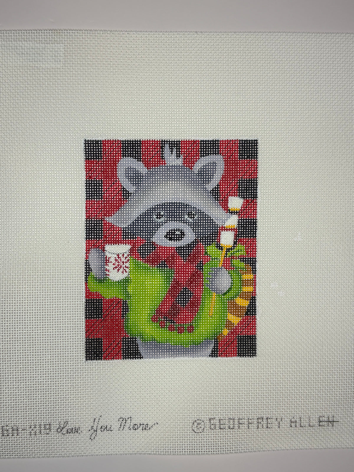 GA-X19 Plaid Raccoon - MKT3