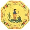 LR 326 BOY QUIMPER PLATE - TS
