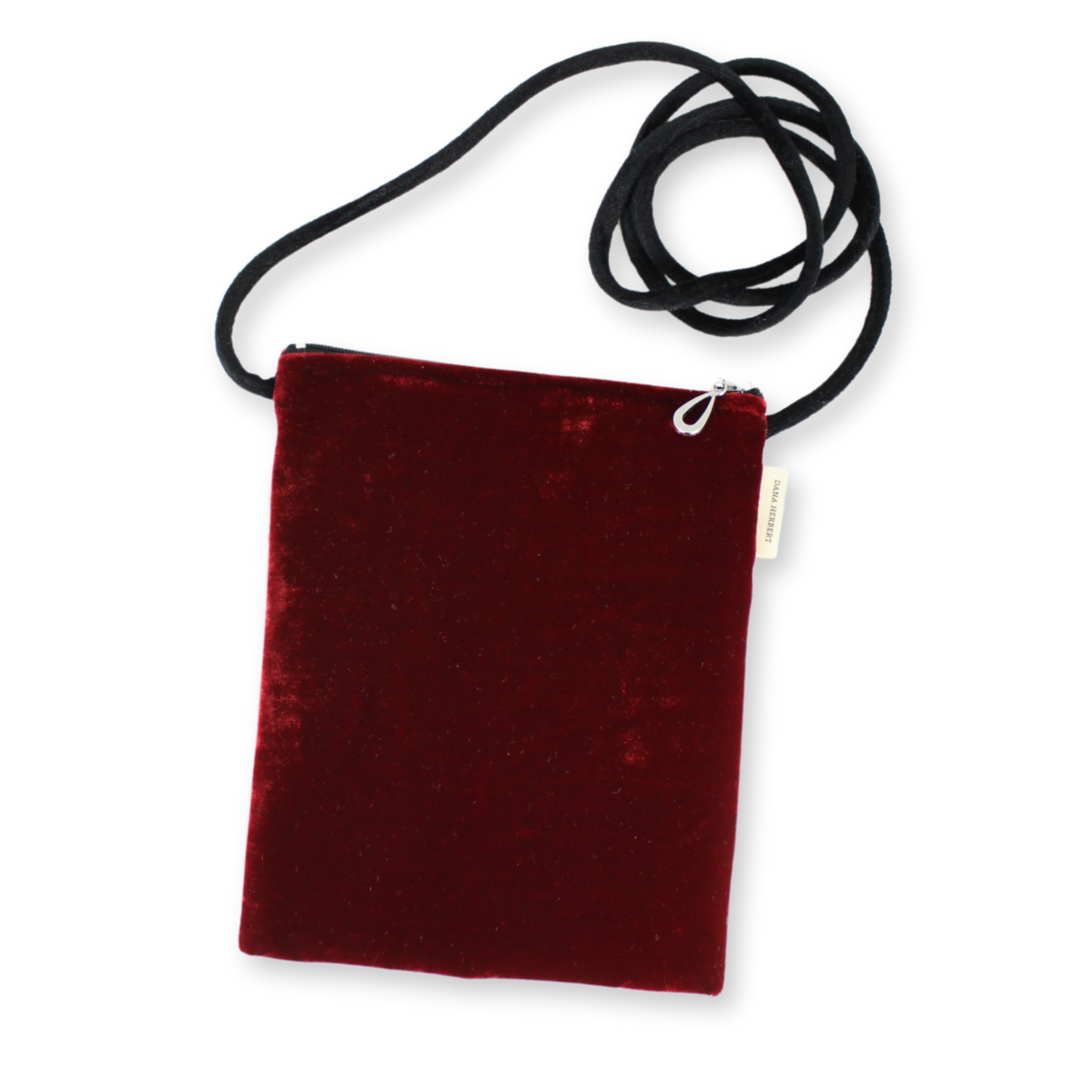 Silk Velvet Crossbody Bag