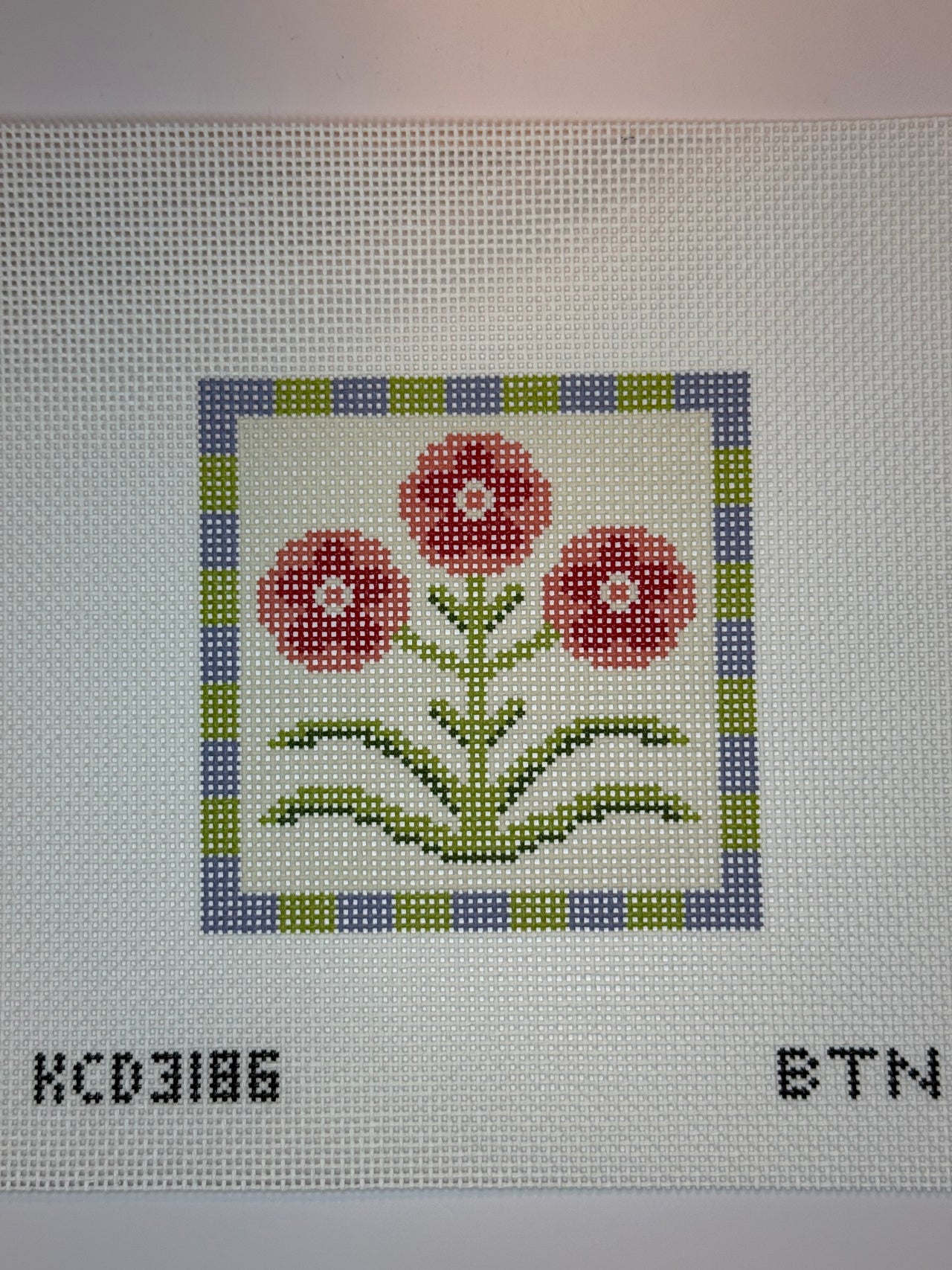 KCD3186 Folk Art Florals Square 3 - MKT