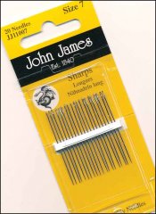 J James SZ 7 Sharp Needles