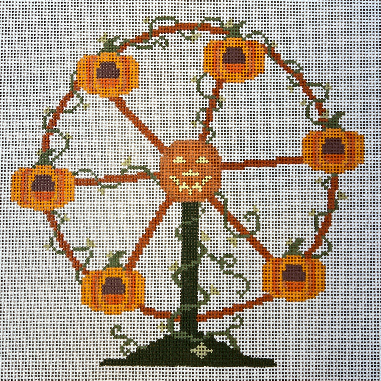 MS61-13 Pumpkin Ferris Wheel-13 mesh - TS