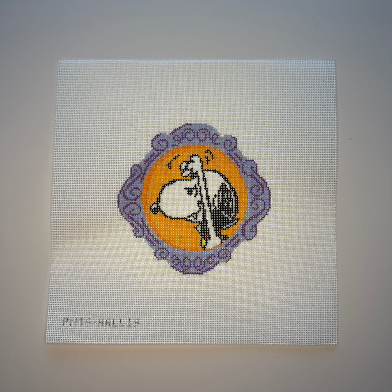 PEANUTS Halloween PNTS-HALL19 Framed Snoopy Vampire Scare