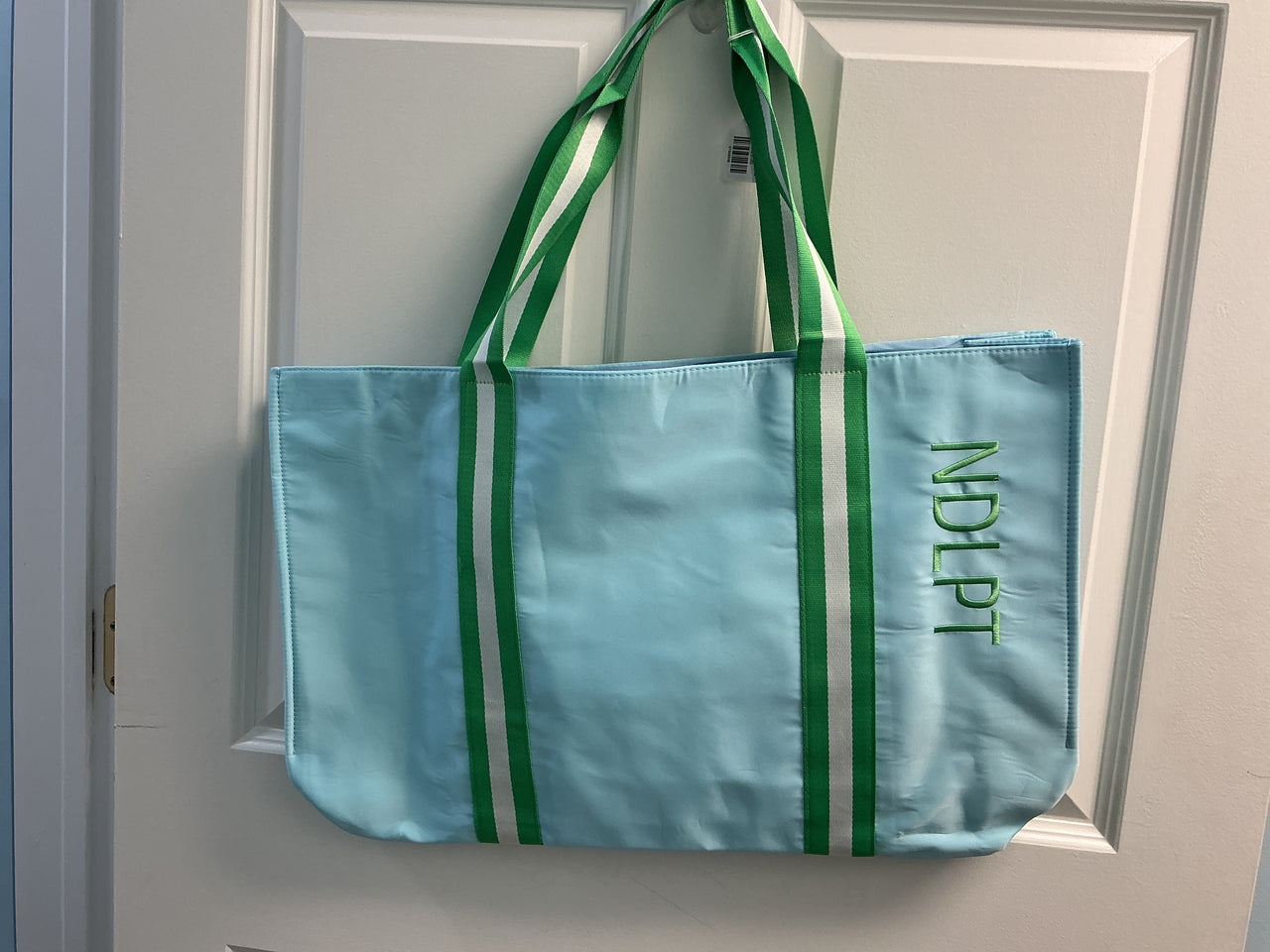 Light Blue & Green Bag