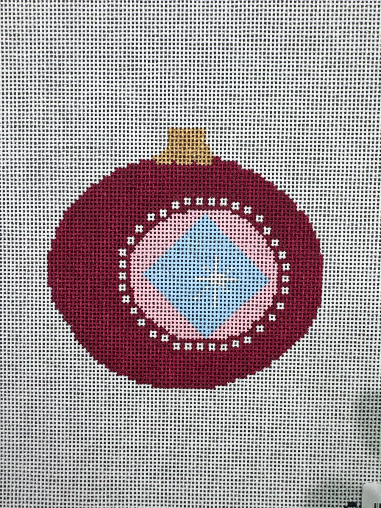 21-134 Retro Red/Pink/Blue Ornament