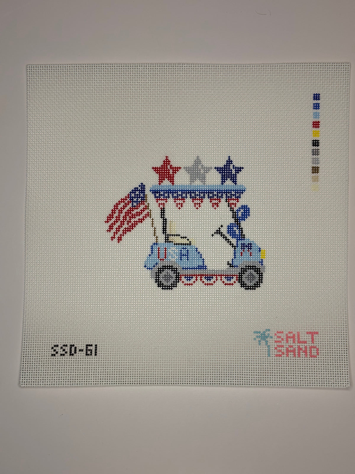 SSD-61 4th of July Golf Cart - MKT2