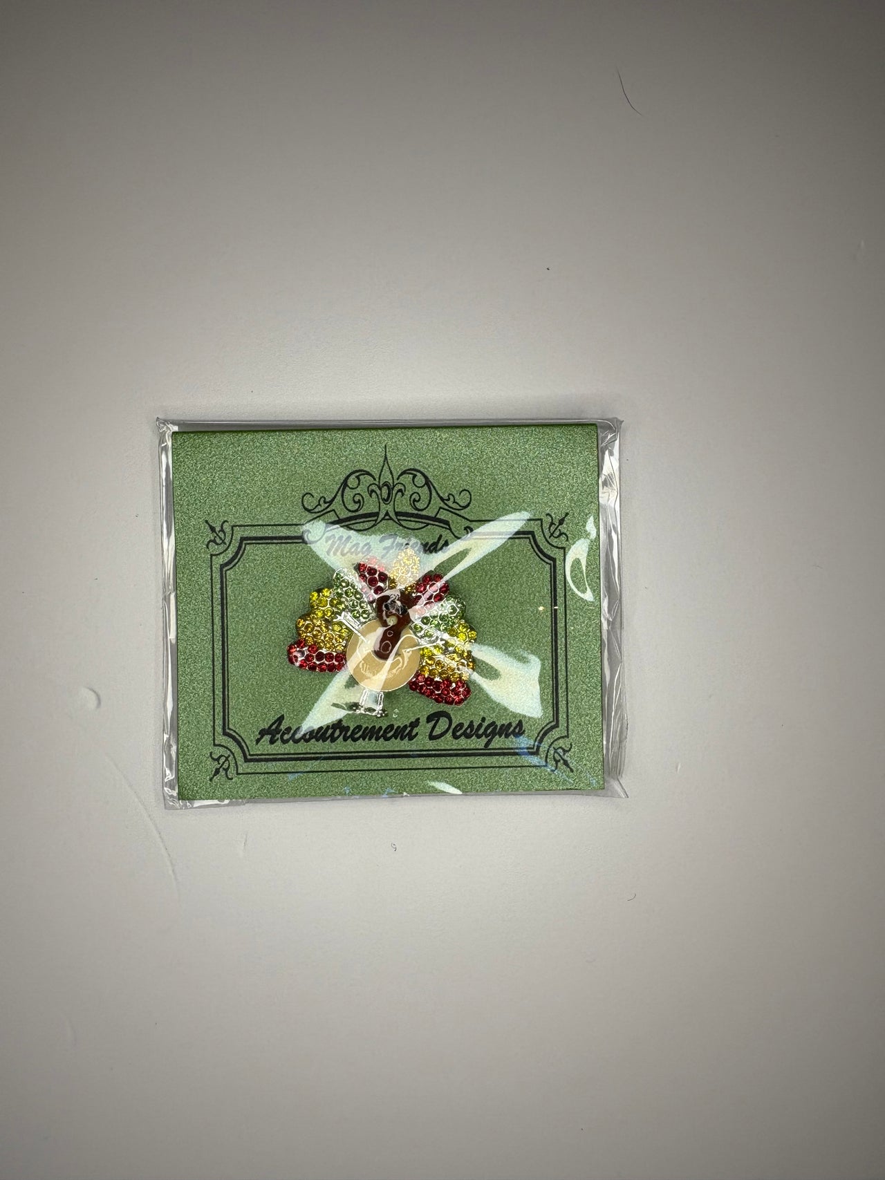 Rhinestone Turkey Needleminder Mag Friend