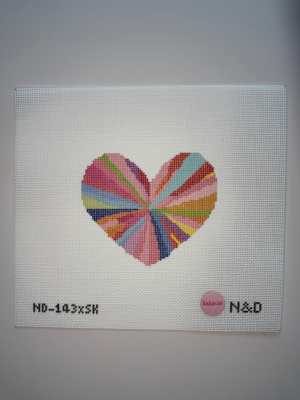 ND-143 x SH Tie Dye Heart Canvas - MKT