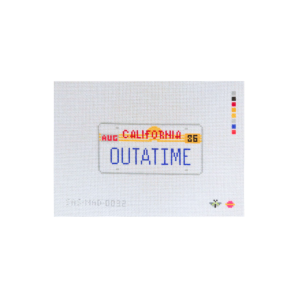 NAD-032 Outatime License Plate - MKT2