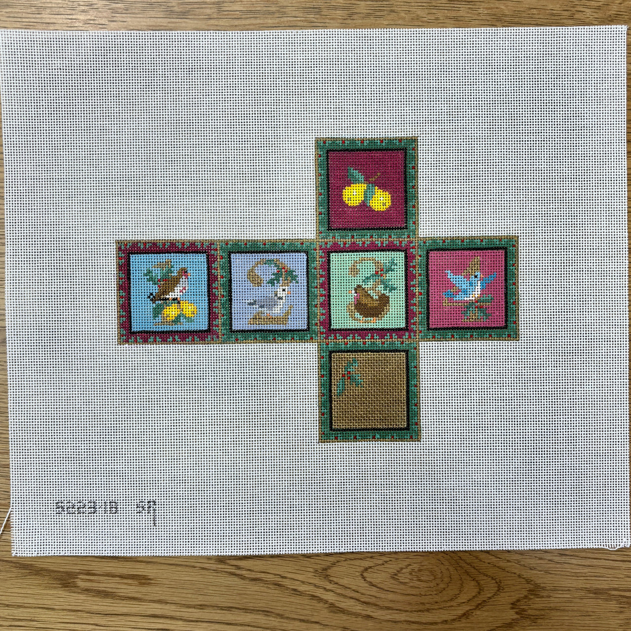 SR5223-18 Pear Tree 1,2,3,4, 2" Cube - 18 mesh - TS