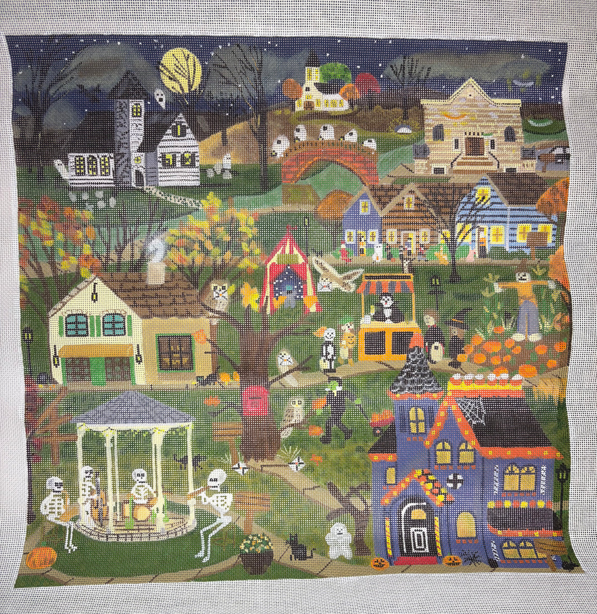 AJ-PL03 Spooky Town Scene - MKT2