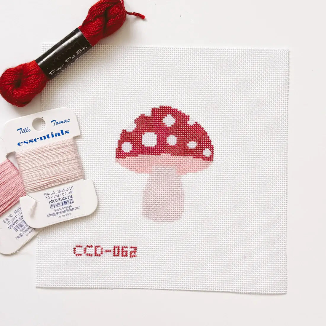 Mushroom Needlepoint Canvas