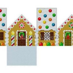 5506-18 - Gingerbread, mini house  #18