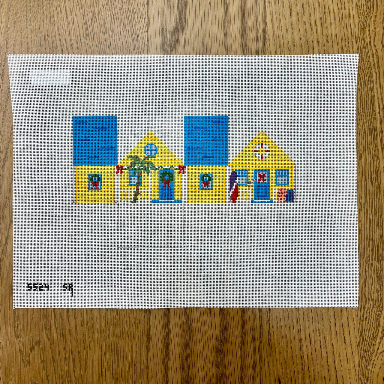 SR5524 Yellow Beach House, Mini House - 18 mesh - TS