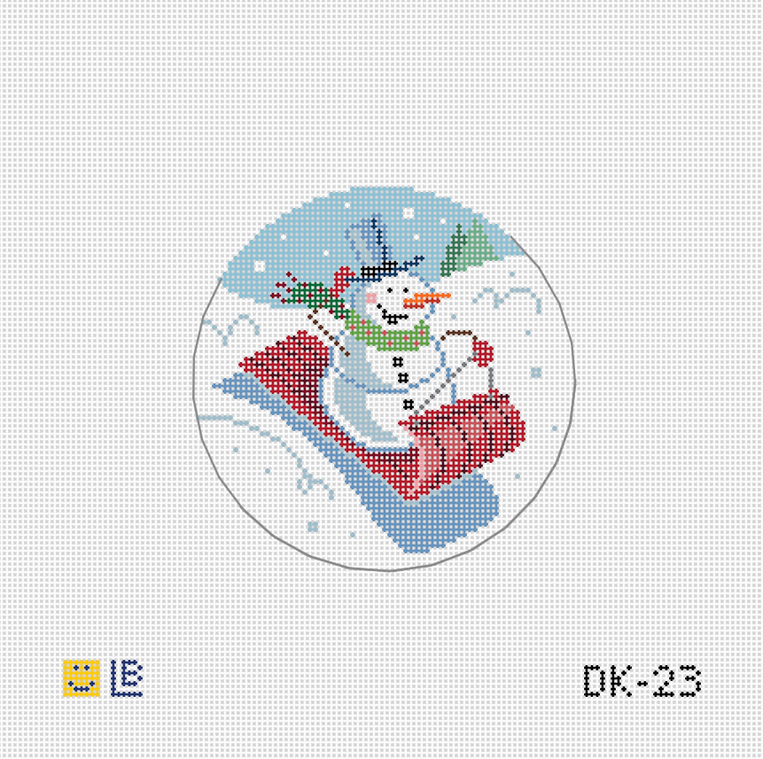 DK-23 Frosty Loves Toboganning