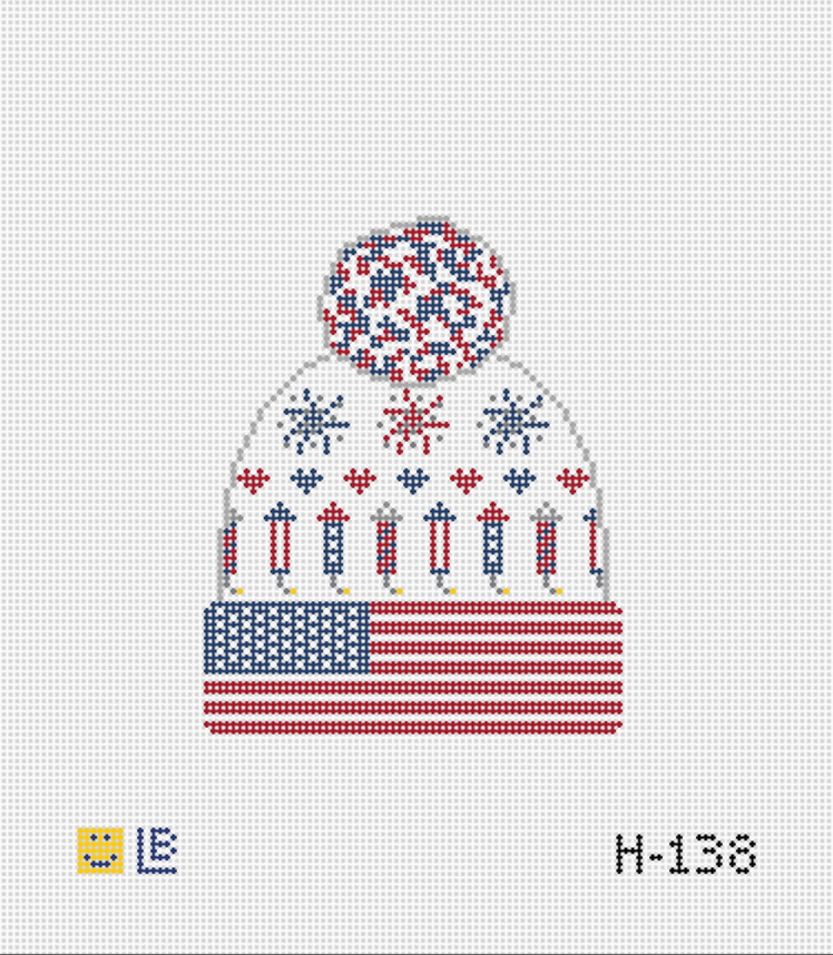 H-138 Beanie - Independence Day