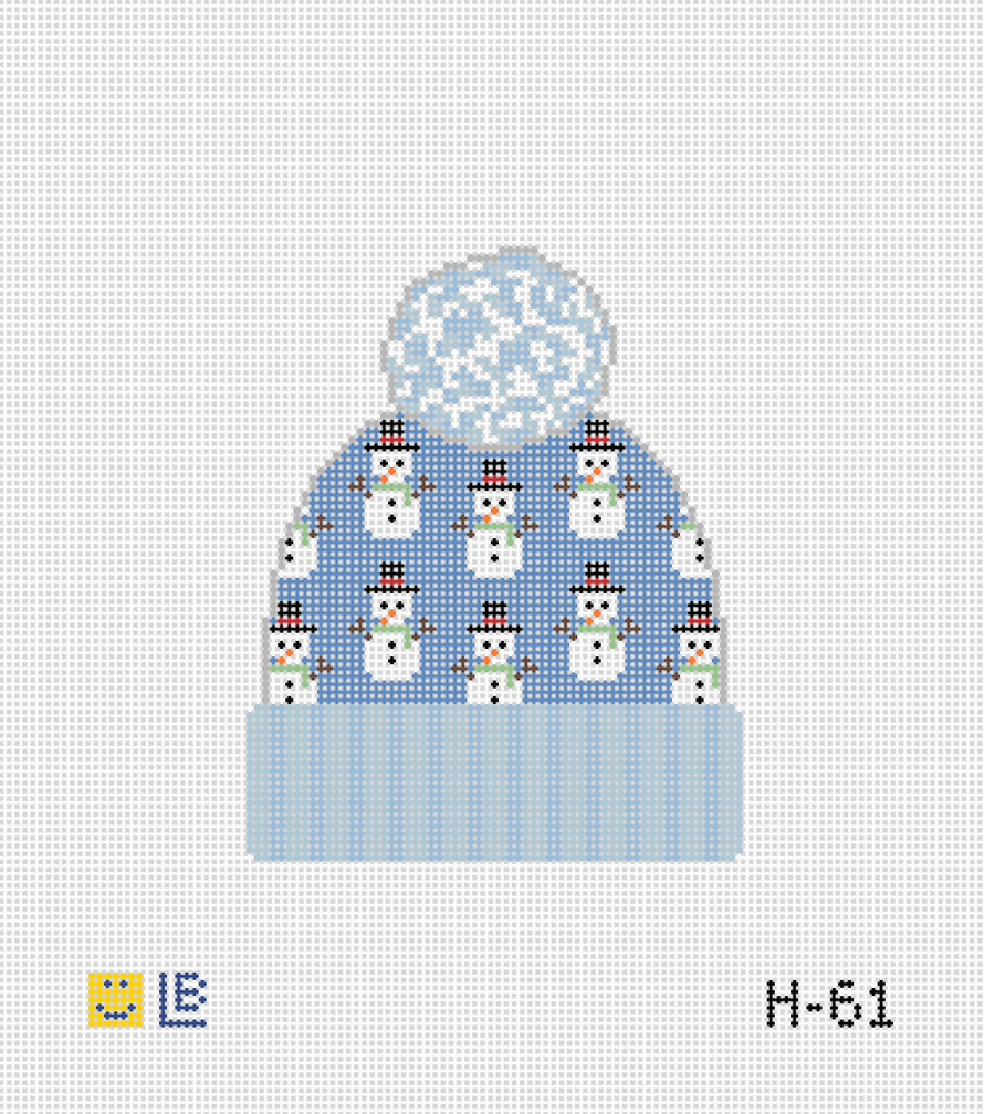 H-61 Beanie - Snowmen