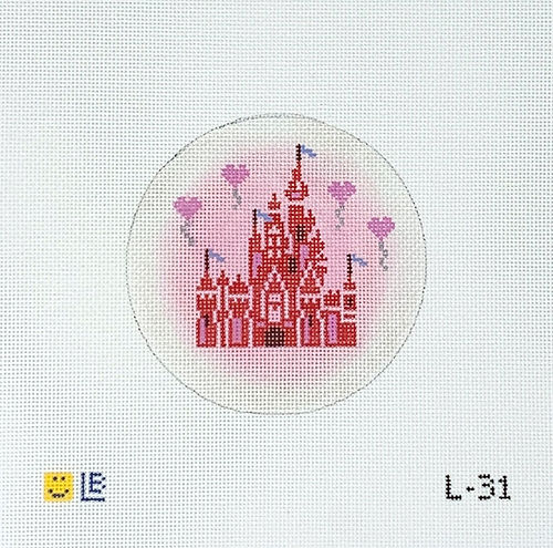 L-31 Love Castle with Heart Balloons