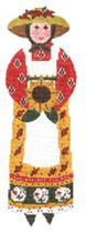LR 301B Y-LADY/SUNFLOWER-18M ORN - TS